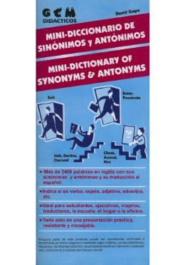 MINI DICCIONARIO DE SINONIMOS Y ANTONIMOS