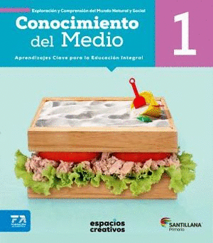 CONOCIMIENTO DEL MEDIO 1 PRIMARIA ESPACIOS CREATIVOS