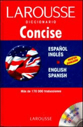 DICCIONARIO INGLES ESPAOL  ENGLISH SPANISH CONCISE C/CD (PASTA DURA)