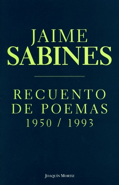 RECUENTO DE POEMAS 1950-1993