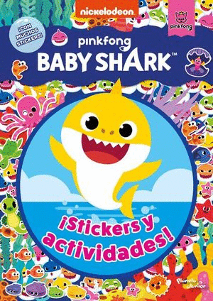 BABY SHARK STICKERS Y ACTIVIDADES
