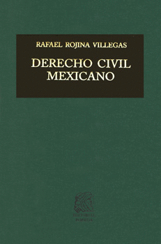 DERECHO CIVIL MEXICANO 5 VOLUMEN 1 OBLIGACIONES