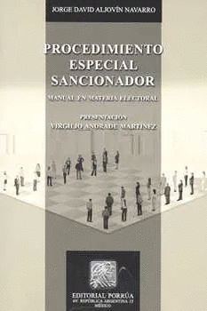 PROCEDIMIENTO ESPECIAL SANCIONADOR