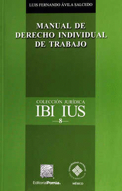 MANUAL DE DERECHO INDIVIDUAL DE TRABAJO
