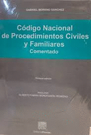 CODIGO NACIONAL DE PROCEDIMIENTOS CIVILES Y FAMILIARES
