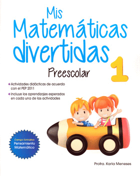 MIS MATEMATICAS DIVERTIDAS 1 PREESCOLAR
