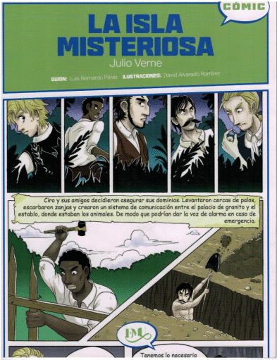 ISLA MISTERIOSA (COMIC)