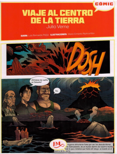 VIAJE AL CENTRO DE LA TIERRA (COMIC)