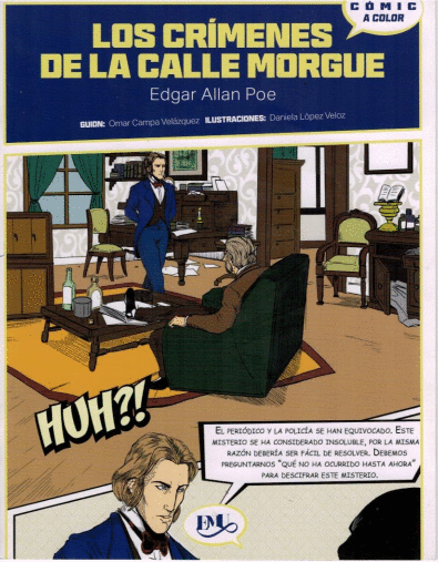 CRIMENES DE LA CALLE MORGUE (COMIC)