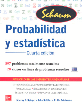 PROBABILIDAD Y ESTADISTICA  SCHAUM