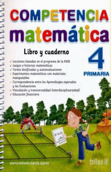 COMPETENCIA MATEMATICA 4 PRIMARIA LIBRO Y CUADERNO