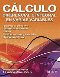 CALCULO DIFERENCIAL E INTEGRAL EN VARIAS VARIABLES