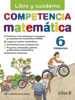 COMPETENCIA MATEMATICA 6 PRIMARIA LIBRO Y CUADERNO