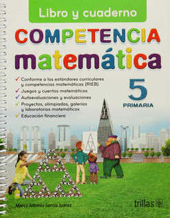 COMPETENCIA MATEMATICA 5 PRIMARIA LIBRO Y CUADERNO