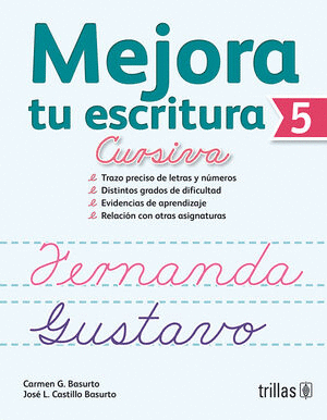 MEJORA TU ESCRITURA 5 PRIMARIA CURSIVA