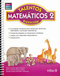 TALENTOS MATEMATICOS 2 PREESCOLAR