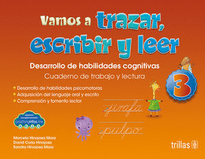 VAMOS A TRAZAR ESCRIBIR Y LEER 3 PREESCOLAR