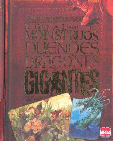GRAN LIBRO DE MONSTRUOS DUENDES DRAGONES GIGANTES