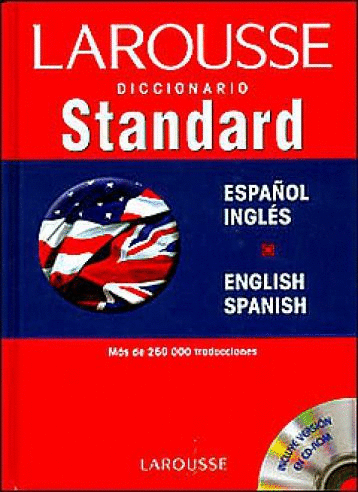 DICCIONARIO INGLES ESPAOL ENGLISH SPANISH STANDARD C/CD (PASTA DURA)