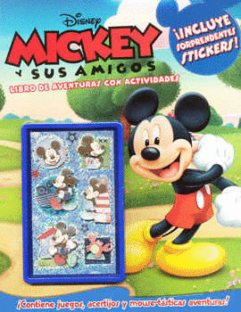 MICKEY Y SUS AMIGOS LIBRO DE AVENTURAS Y ACTIVIDADES