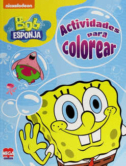 BOB ESPONJA ACTIVIDADES PARA COLOREAR (96 PAG)