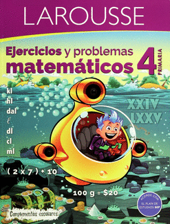 EJERCICIOS Y PROBLEMAS MATEMATICOS 4 PRIMARIA