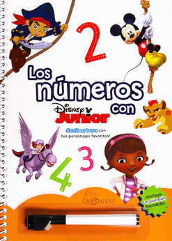 NUMEROS CON DISNEY JUNIOR LOS