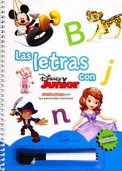 LAS LETRAS CON DISNEY JUNIOR + PLUMON BORRABLE