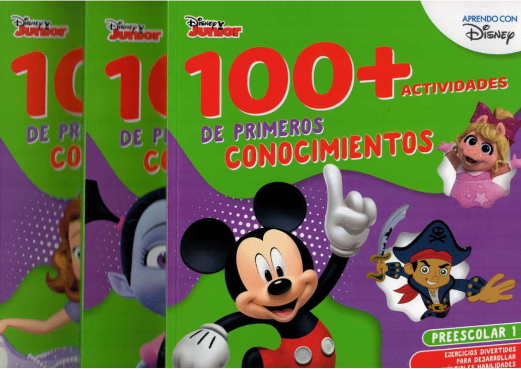 100 + ACTIVIDADES DE PRIMEROS CONOCIMIENTOS  PREESCOLAR 1   PREESCOLAR 2   PREESCOLAR 3