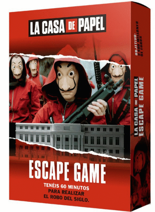 CASA DE PAPEL LA JUEGO DE ESCAPE