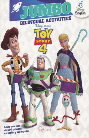 JUMBO BILINGUAL ACTIVITIES TOY STORY 4