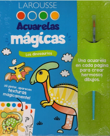 ACUARELAS MAGICAS LOS DINOSAURIOS