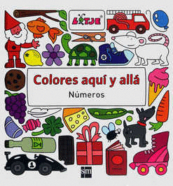 COLORES AQUI Y ALLA  NUMEROS (PASTA DURA)