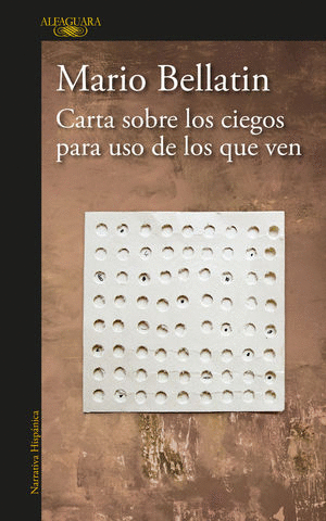 CARTA SOBRE LOS CIEGOS PARA USO DE LO QUE VEN