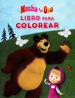 MASHA Y EL OSO LIBRO PARA COLOREAR