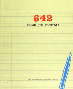 642 COSAS QUE ESCRIBIR