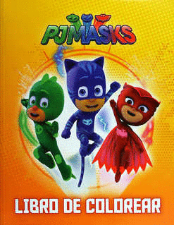 PJ MASKS LIBRO DE COLOREAR