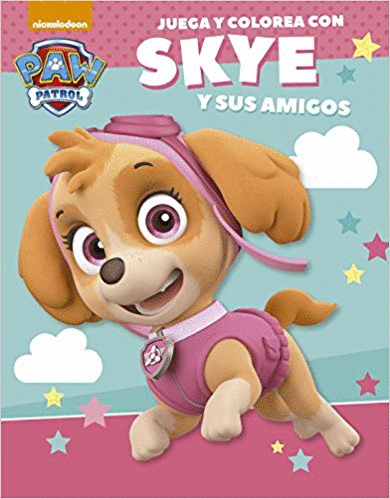 PAW PATROL JUEGA Y COLOREA CON SKIE