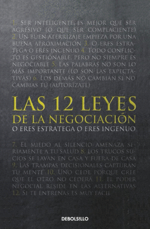 LAS 12 LEYES DE LA NEGOCIACION