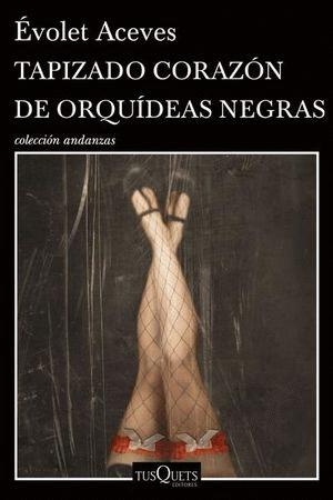 TAPIZADO CORAZON DE ORQUIDEAD NEGRAS