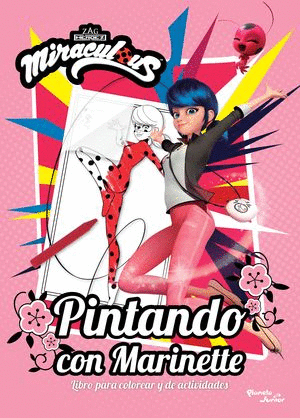 LADYBUG PINTANDO CON MARINETTE