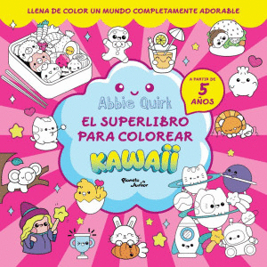 EL SUPER LIBRO PARA COLOREAR KAWAII
