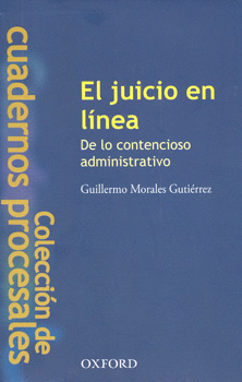 JUICIO EN LINEA DE LO CONTENCIOSO ADMINISTRATIVO
