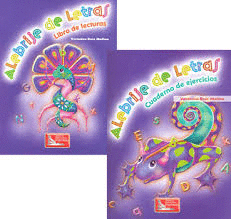 ALEBRIJE DE LETRAS LIBRO Y CUADERNO