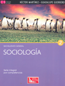 SOCIOLOGIA 2 BACHILLERATO GENERAL COMPETENCIAS