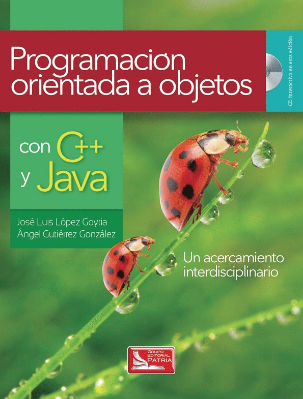 PROGRAMACION ORIENTADA A OBJETOS CON C++ Y JAVA