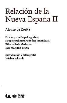 RELACION DE LA NUEVA ESPA�A II