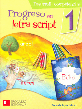 PROGRESO EN LETRA SCRIPT 1 PRIMARIA