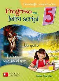 PROGRESO EN LETRA SCRIPT 5 PRIMARIA