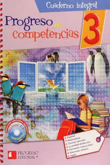 PROGRESO EN COMPETENCIAS 3 CUADERNO INTEGRAL